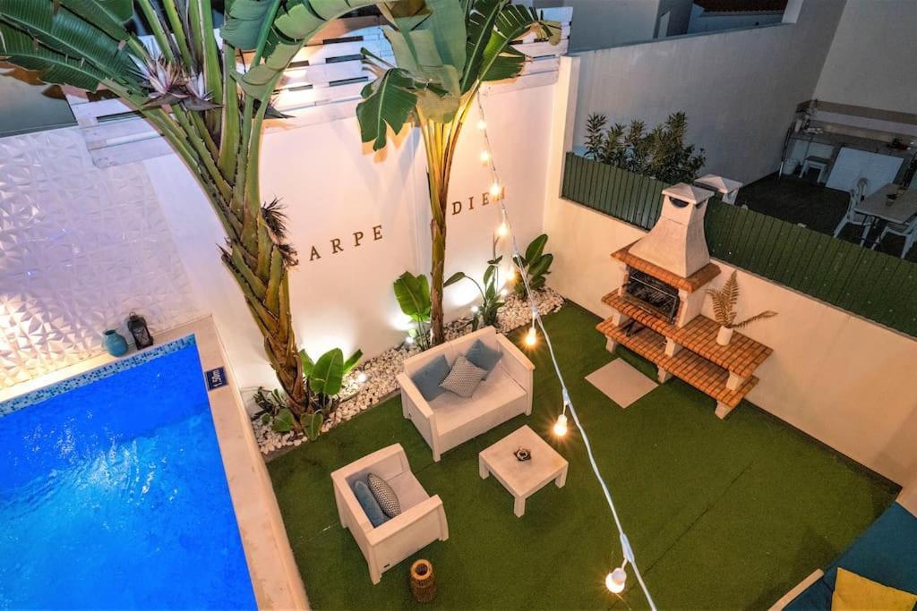 Luxuryvilla With Private Heated Pool And Spa 7P Куартейра Екстер'єр фото